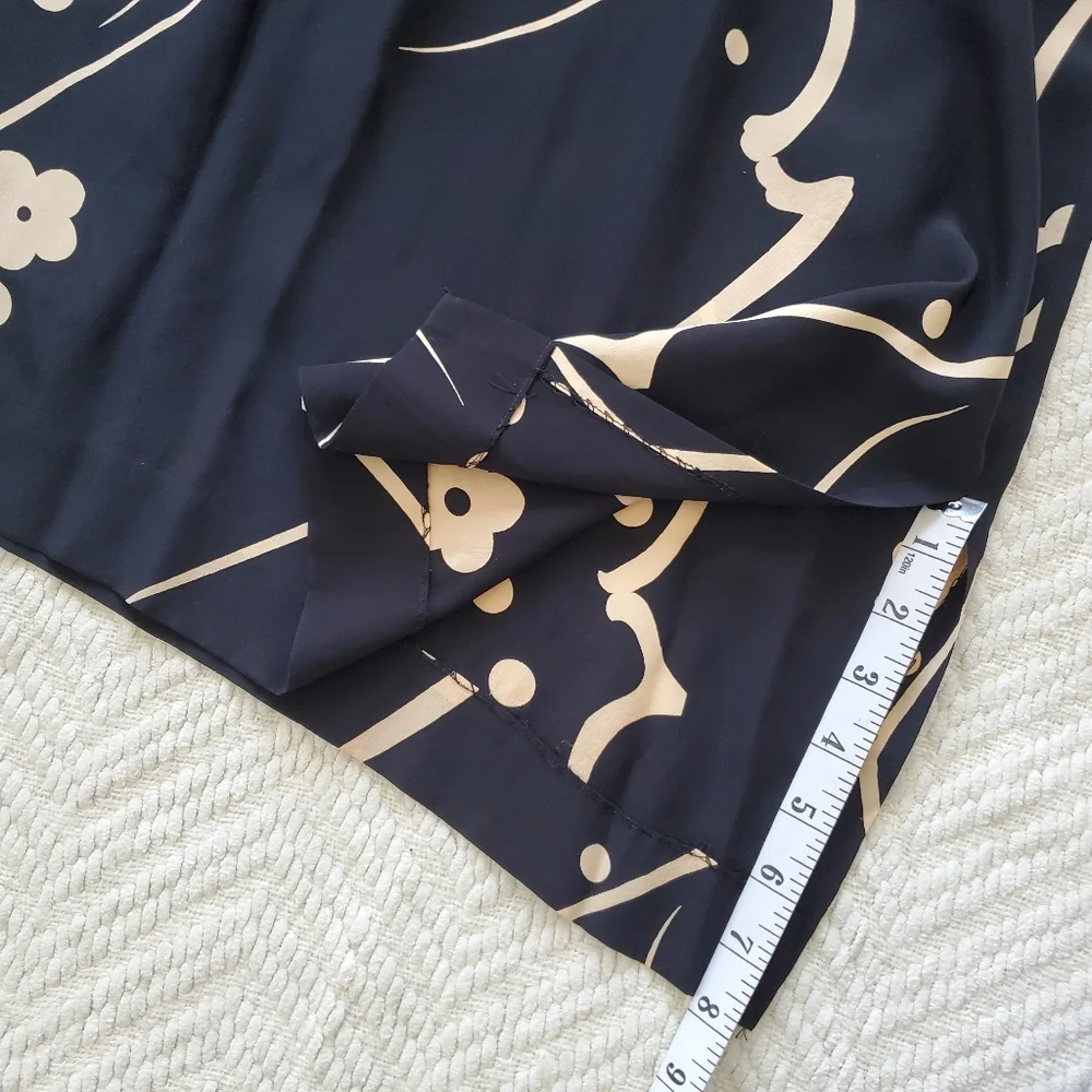 Vintage Robert Janan 100% Silk Saks Fifth Avenue Cocktail Dress - Picture 15 of 15